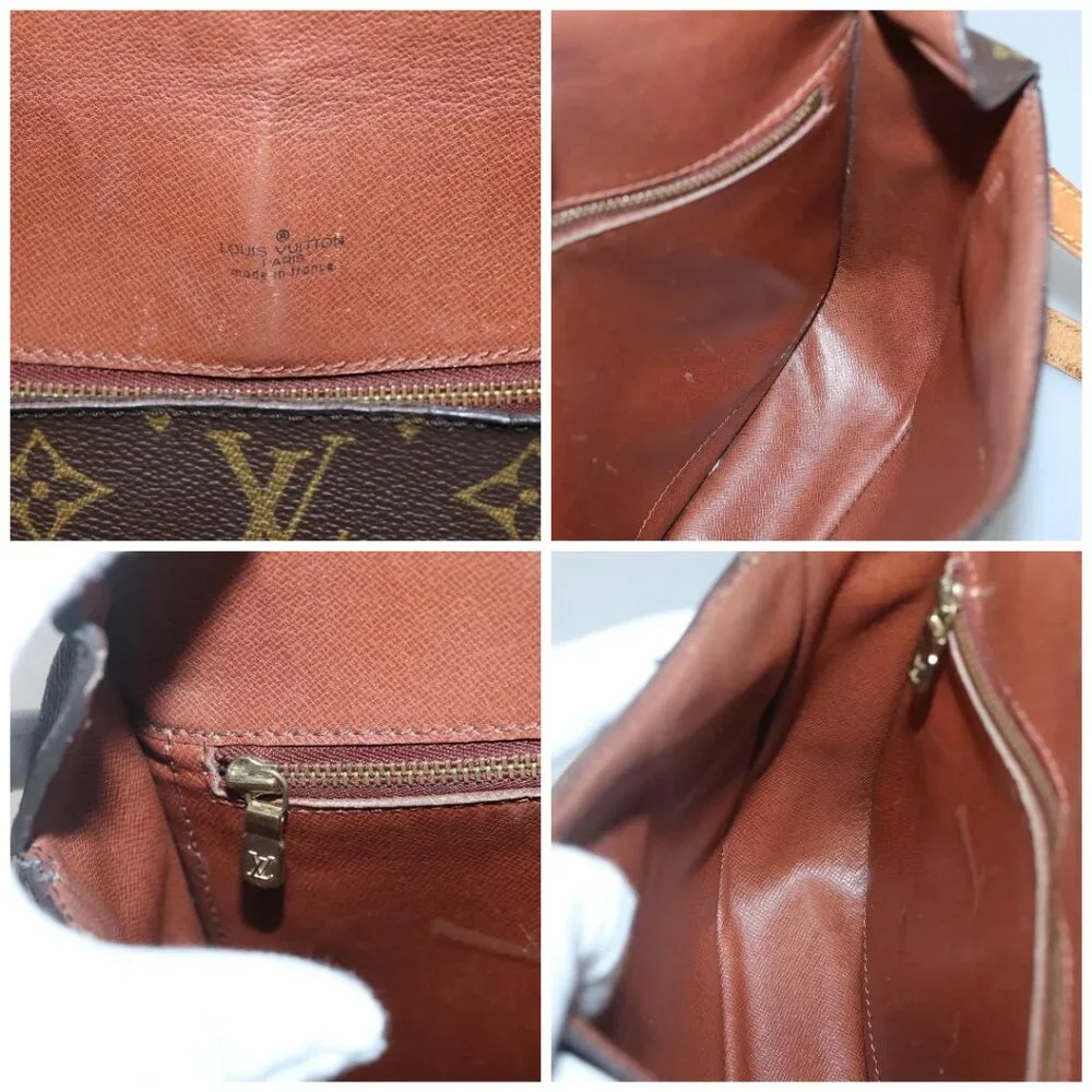 LOUIS VUITTON Monogram Saint Cloud GM Shoulder Bag M51242 LV Auth BA5140 - Picture 15 of 16